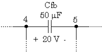 Linear Capacitor with Initial Voltage