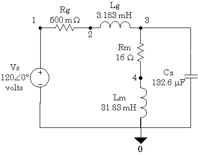 Example  Circuit for Phasor Analysis