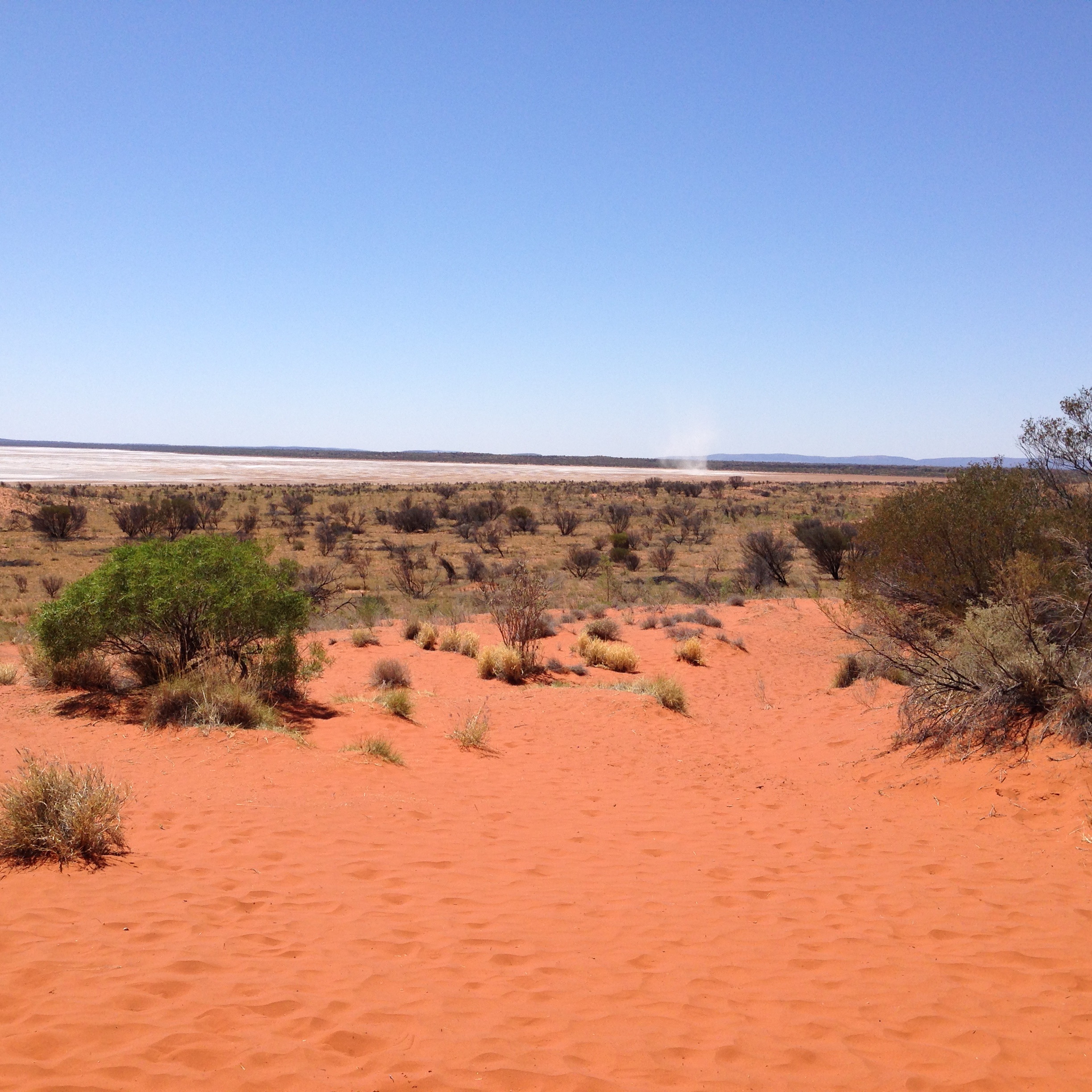 dry lakebed