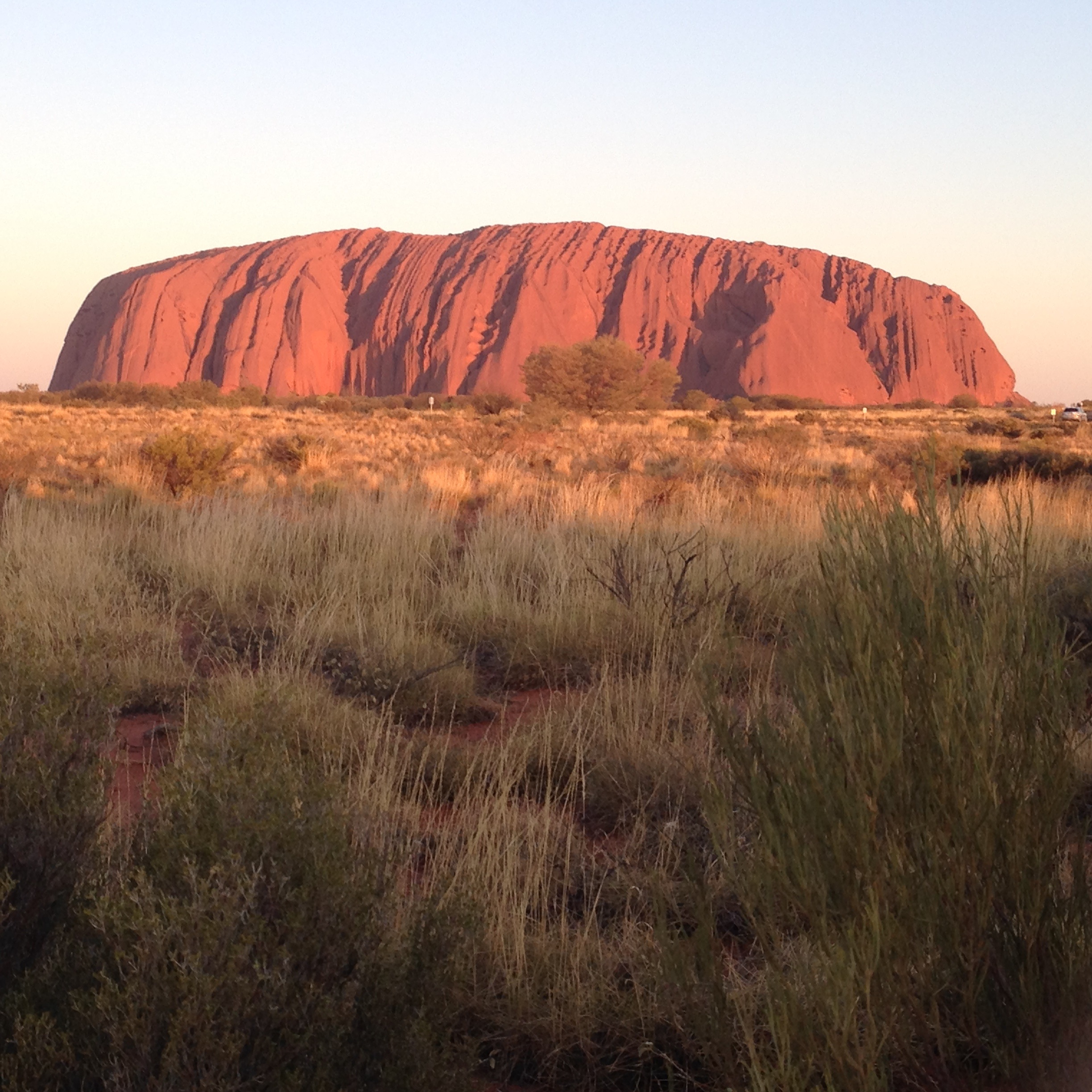 Uluru at sunset