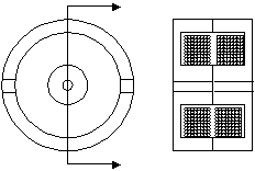 Two Views of a Ferrite Pot Core